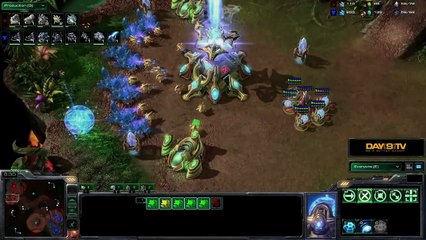 StarCraft II  Heart of the Swarm - Battle Report (Protoss vs Terran)
