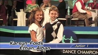 Ethan Alban and Karysn Folds - 2012 Nationals Thursday Night