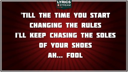 Fool - Shakira tribute - Lyrics