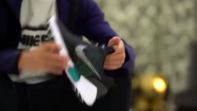 Cristiano Ronaldo is the first athlete on the planet to have Nike’s new self-tying sneakers