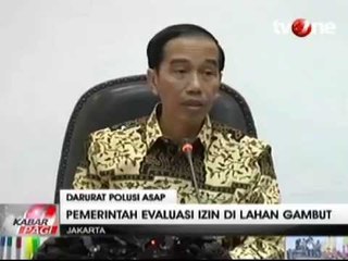 Jokowi Perintahkan Hentikan Izin Baru Pengelolaan Lahan Gambut