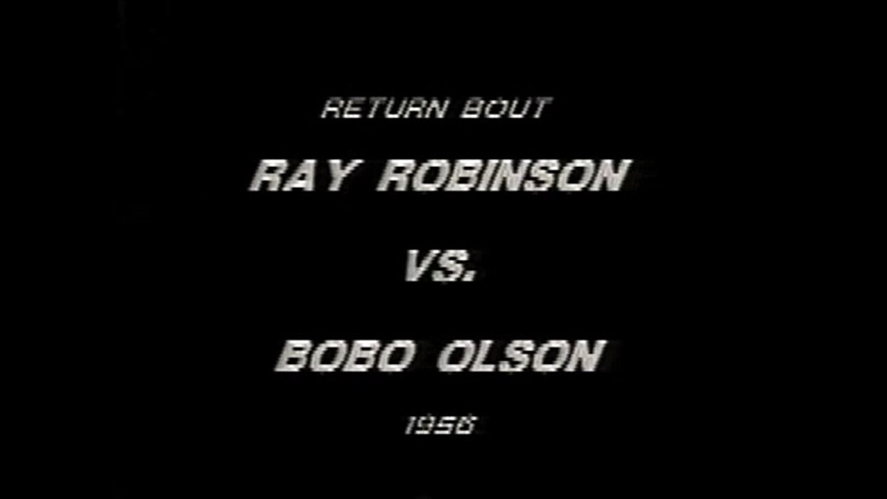 The Greatest Boxing Fights of All Time - Sugar Ray Robinson vs Bobo Olson in 1955 and 1956  Best Boxers Ever