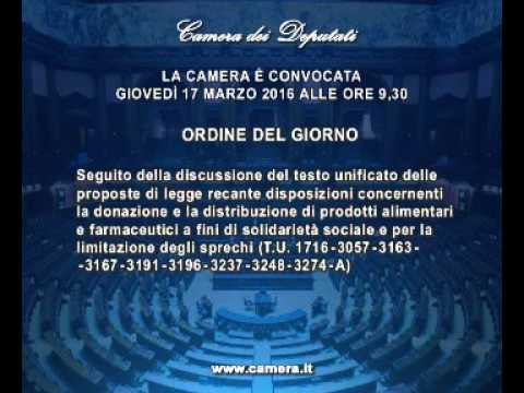 Roma - Camera - 17^ Legislatura - 592^ seduta (17.03.16)