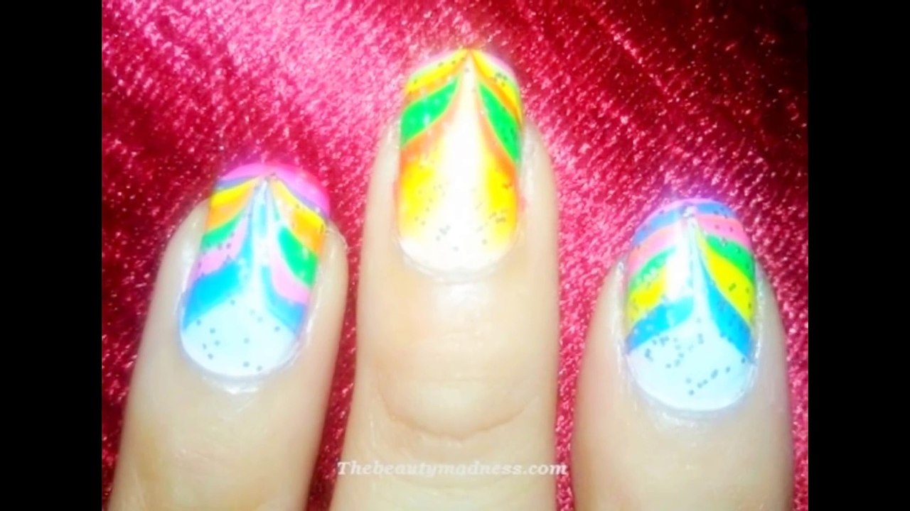 3 Easy and Gorgeous Water Marble Nail Designs You Must Try