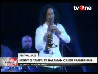 Kenny G Hipnotis Penonton di Pelataran Prambanan