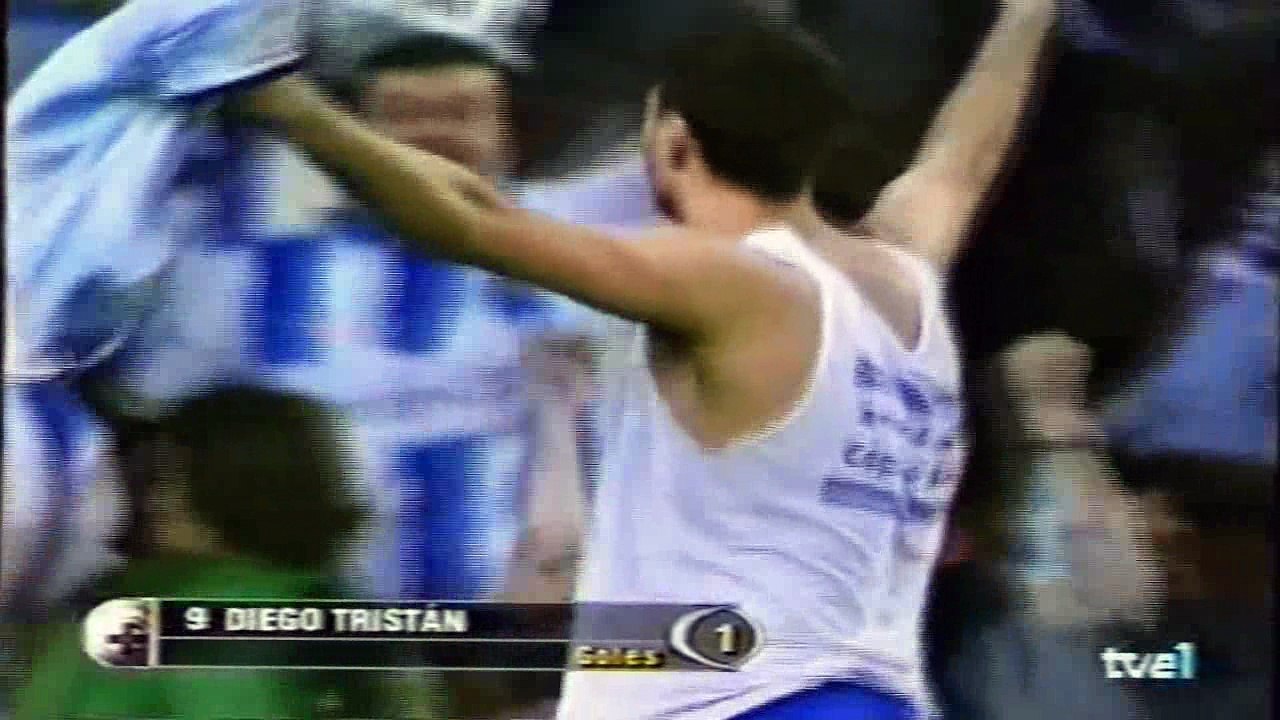 اهداف مباراة ديبورتيفو لاكورنيا و ريال مدريد 2-1 كاس اسبانيا 2001