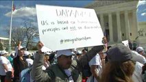 Manifestantes piden en EEUU ampliar el plan migratorio de Obama