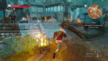 THE WITCHER 3 WALKTHROUGH PART 155 - CABARET