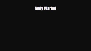Download ‪Andy Warhol PDF Free