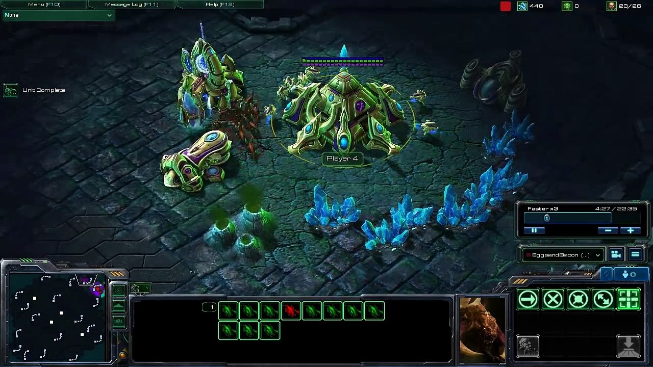 StarCraft 2 Beta Crazy Zergling Rush (almost 400 Zerglings Massive Attack)