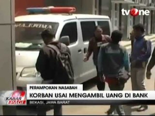 Uang Rp 420 Juta Milik RS Medika Cibitung Dirampok