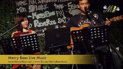 Merry Bees Live Music - Vivienne & John Lye performs Sometimes Love Just Ain't Enough (World Music 720p)