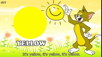 Tom and Jerry Colors Song Nursery Rhymes for Children and Kids  TOM AND JERRY