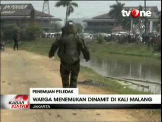 Pekerja Proyek MRT Sudirman Temukan Mortir Aktif