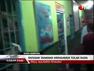 Tolak Dirazia, Ratusan Tahanan Narkoba Mengamuk