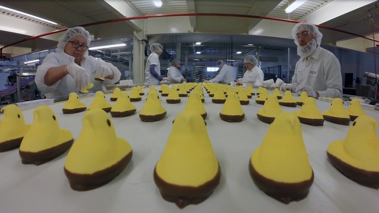 How Peeps are made inside the Just Born factory