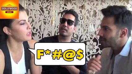 SHOCKING! Jacqueline Fernandez Abused Varun Dhawan? | Bollywood Asia