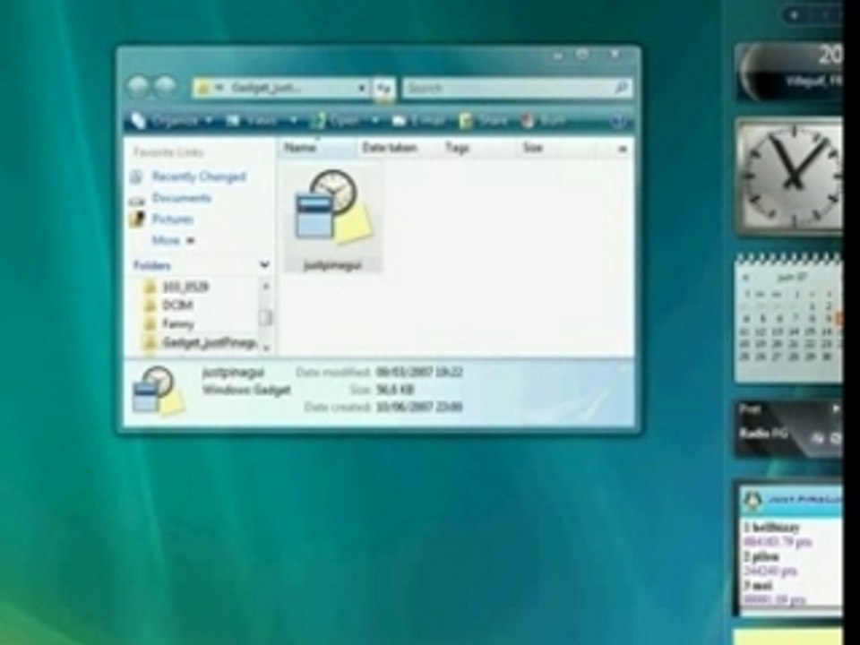 Gadget Just-Pinagui Vista
