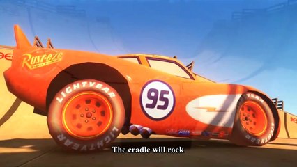 Spiderman Car For Kids - Rock-A-Bye Baby - Nursery Rhymes with Lightning McQueen
