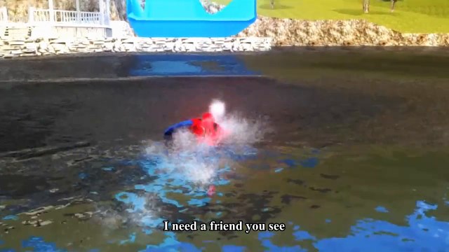 Spiderman Car For Kids - Say, Say Little Playmate - Nursery Rhymes with Lightning McQueen