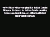 PDF Oxford Picture Dictionary English-Haitian Creole: Bilingual Dictionary for Haitian Creole