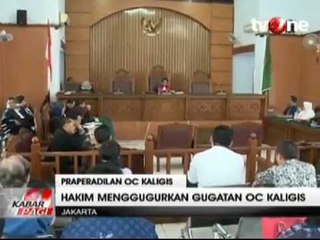 Gugatan Praperadilan OC Kaligis Gugur