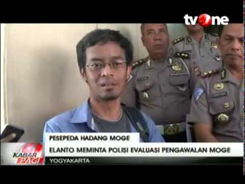 Polisi Benarkan Pengawalan Moge, Elanto Datangi Polda DIY