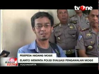 Polisi Benarkan Pengawalan Moge, Elanto Datangi Polda DIY