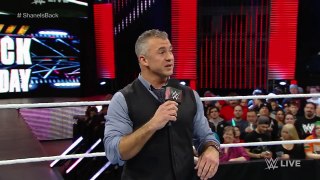 Shane McMahon falls victim to a diabolical deception Raw, March 7, 2016 -