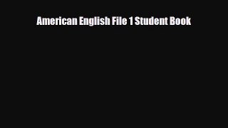 Download American English File 1 Student Book  Read Online