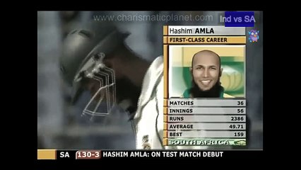 Hashim Amal First Dismissals in Test Cricket