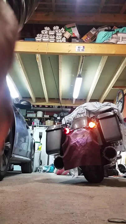 visuel sur feux teintés street glide