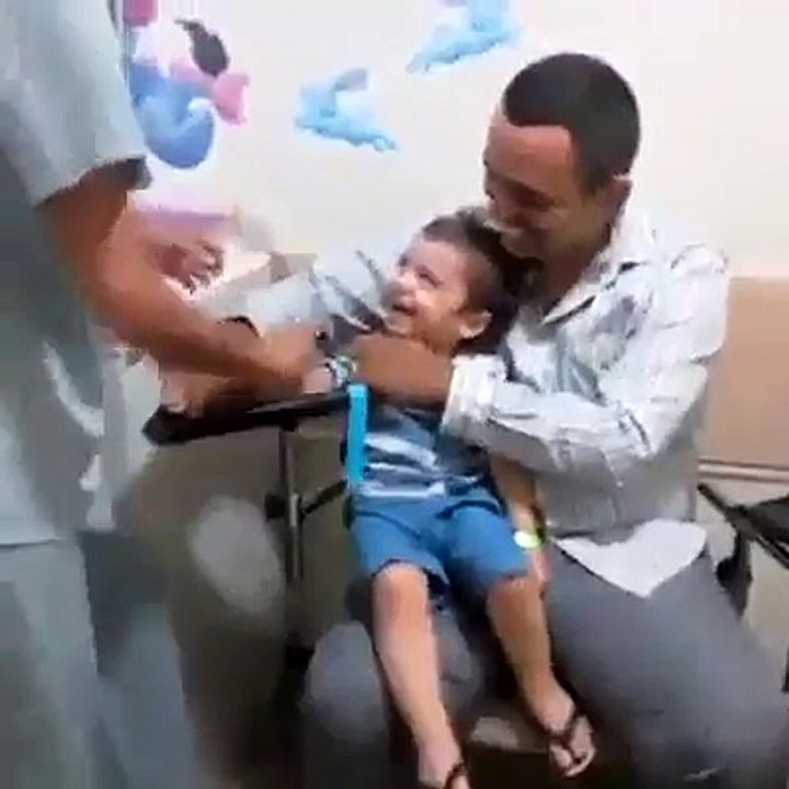 Funny Kis Take Injection