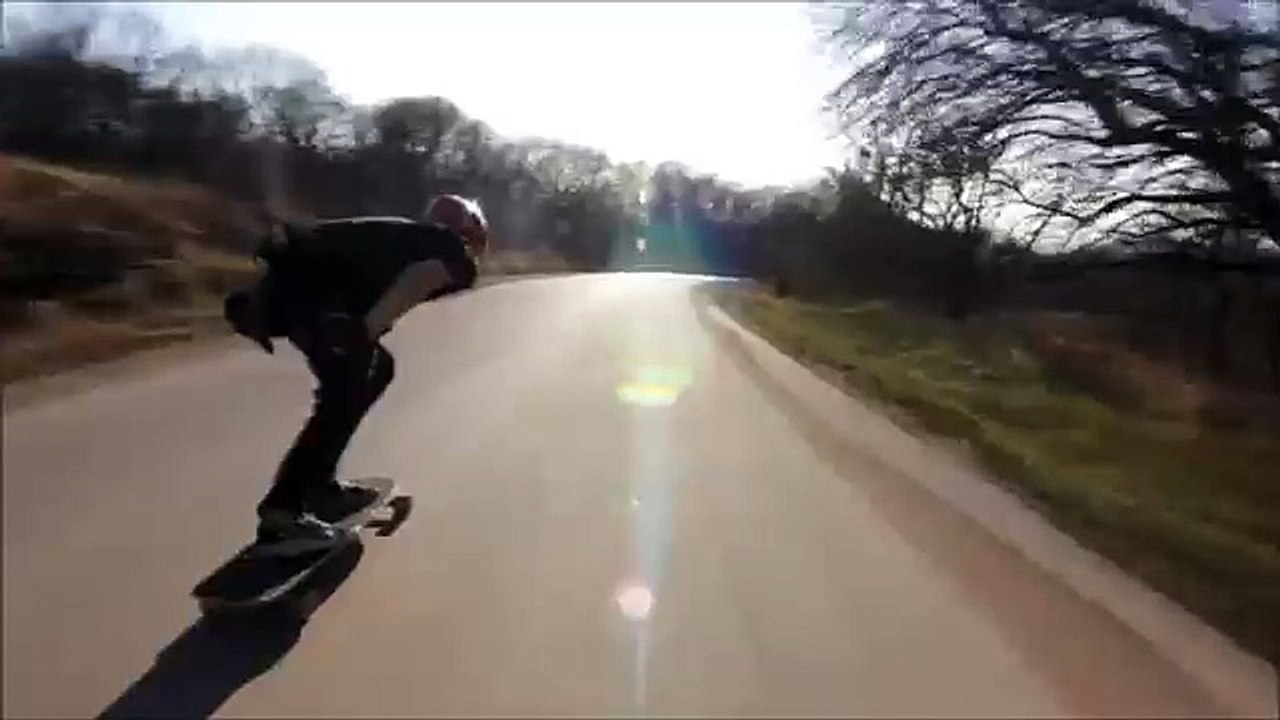 Longboard accident