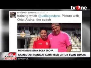 Kisah Evan Dimas Menembus UE Llagostera