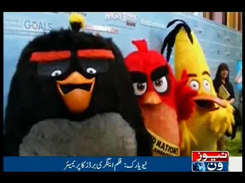Angry Birds movie premiere in New York