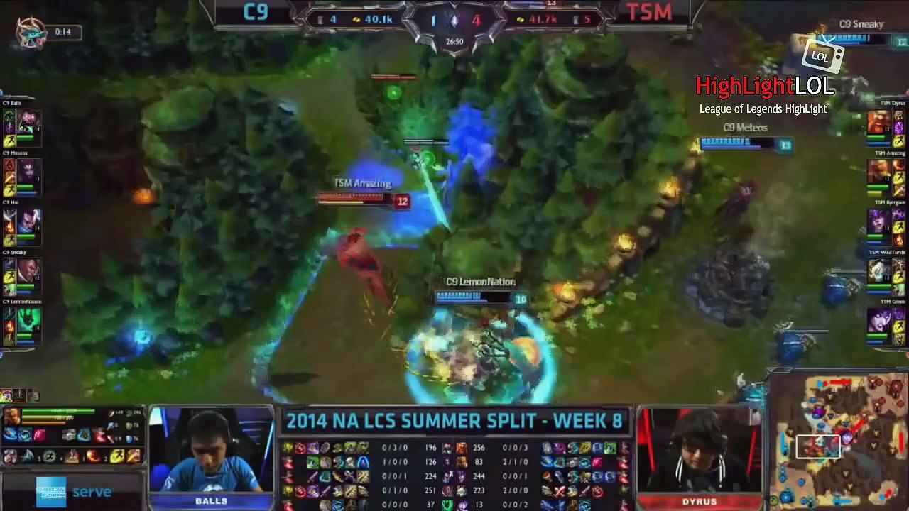 Highlight TSM Amazing Lee Sin Kick