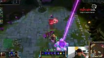 Funny SKT T1 Faker Zed backdoor