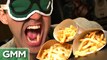GMM - Blind French Fry Taste Test - Good Mythical Morning - Rhett and Link