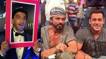 Salman Khan, Shahrukh Khan,Ranveer Singh - Best Moments TOIFA 2016