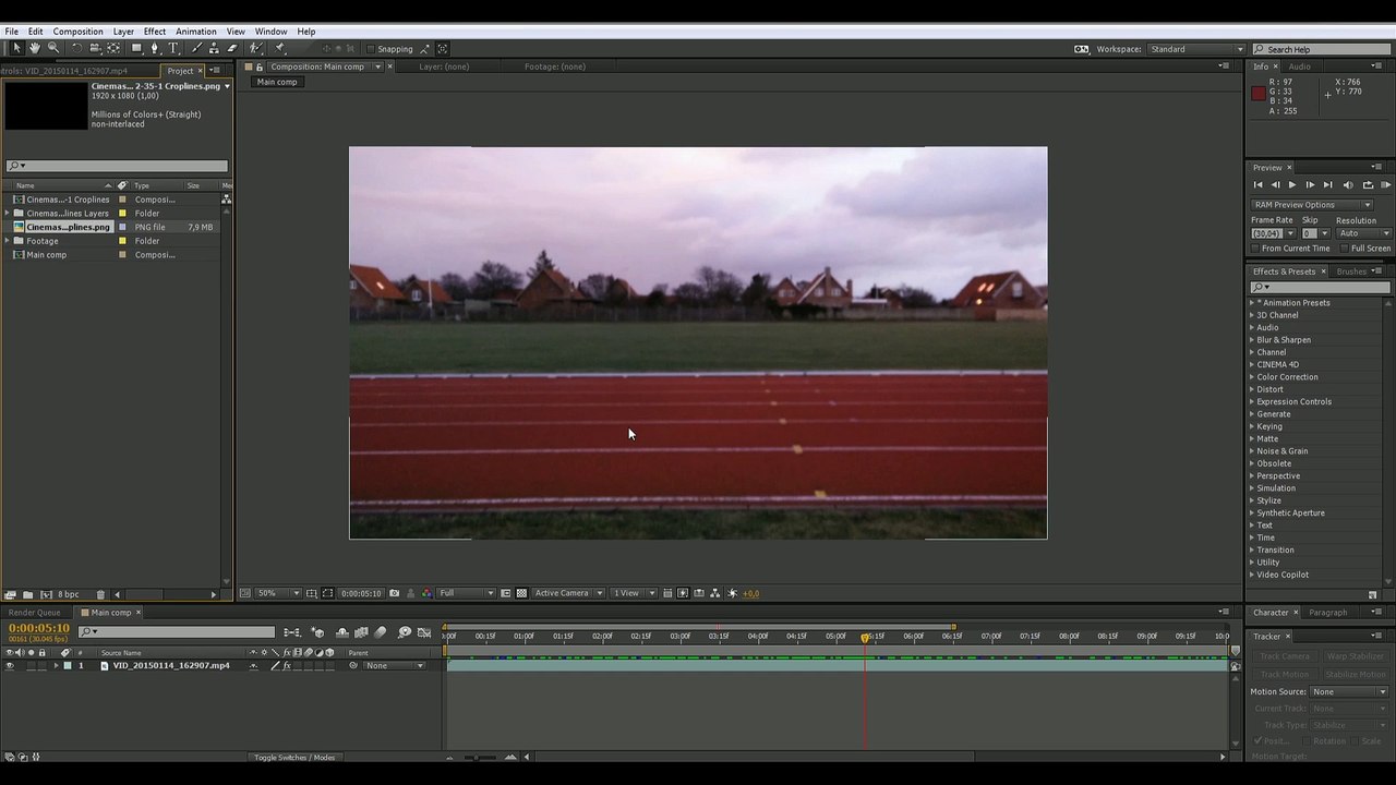 2.35:1 - Anamorphic Film Look 'Cinemascope' Effect (After Effects + Premiere Pro Tutorial)