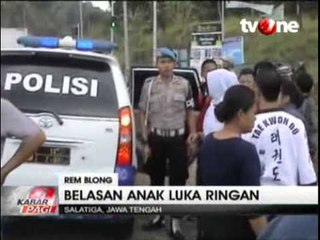 Rem Blong, Bus Pengangkut Atlet Taekwondo Terguling