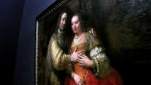Rembrandt van Rijn: Izaak en Rebekka, het Joodse Bruidje in het Rijksmuseum van Amsterdam