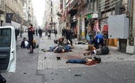 Taksim istiklal Caddesi patlama anı
