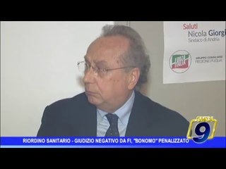 Piano di riordino |  Giudizio negativo da FI, "Bonomo" penalizzato