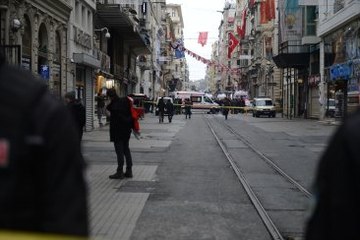 Dünya İstiklal Caddesi'ndeki Patlamayı Böyle Gördü