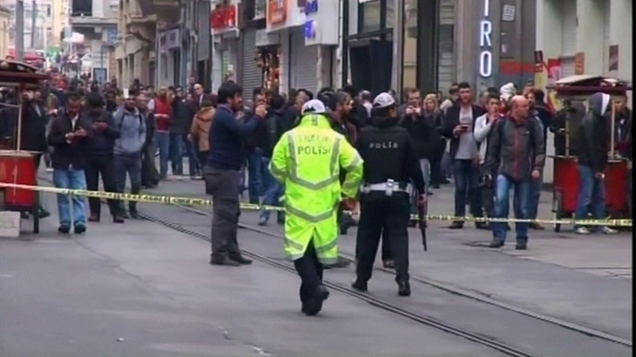 Five killed, 36 wounded in suicide bombing in Istanbul