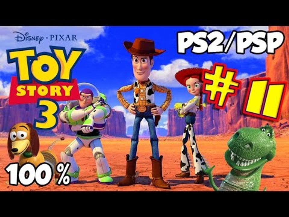 Disney's Toy Story 3 Walkthrough Part 11 - 100% (PS2, PSP) Level 11 - City Dump