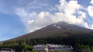 富士山頂・夏／微速度撮影