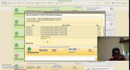 MMM Pays 180 USD